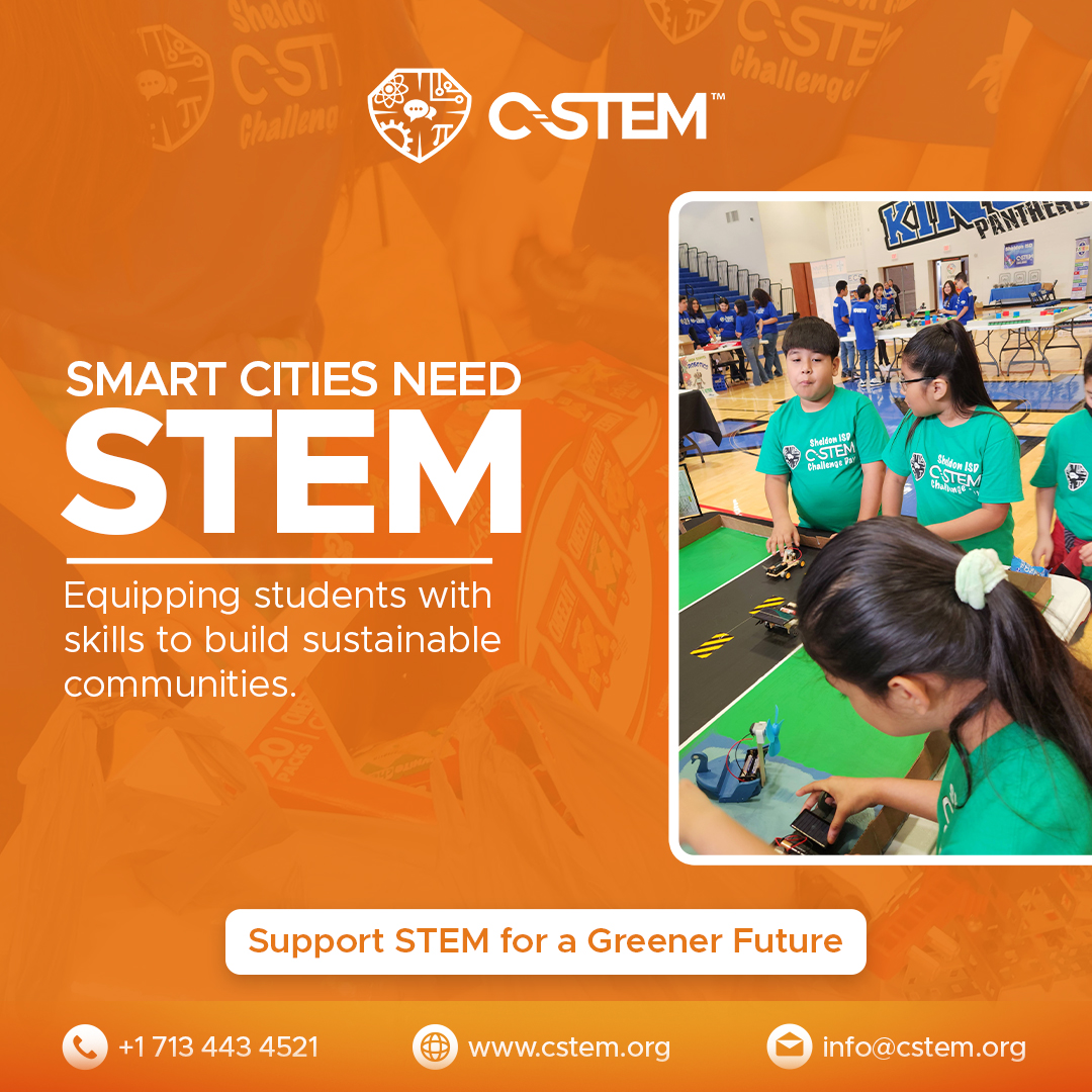 🌍 STEM is shaping the future of smart cities! By providing students with hands-on skills, we’re building sustainable communities for a better tomorrow. 💡🏙️ #STEM #SustainableCities #Innovation #FutureLeaders