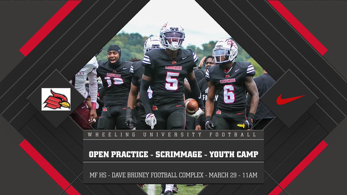 🚨| Open Practice / Spring Scrimmage 1 
🏟️| <a href="/MFHS_Riders/">MFHS</a> 
🗓️| THIS SATURDAY Mar 29 - 11 AM
🏈| FREE Youth Clinic to follow❗️