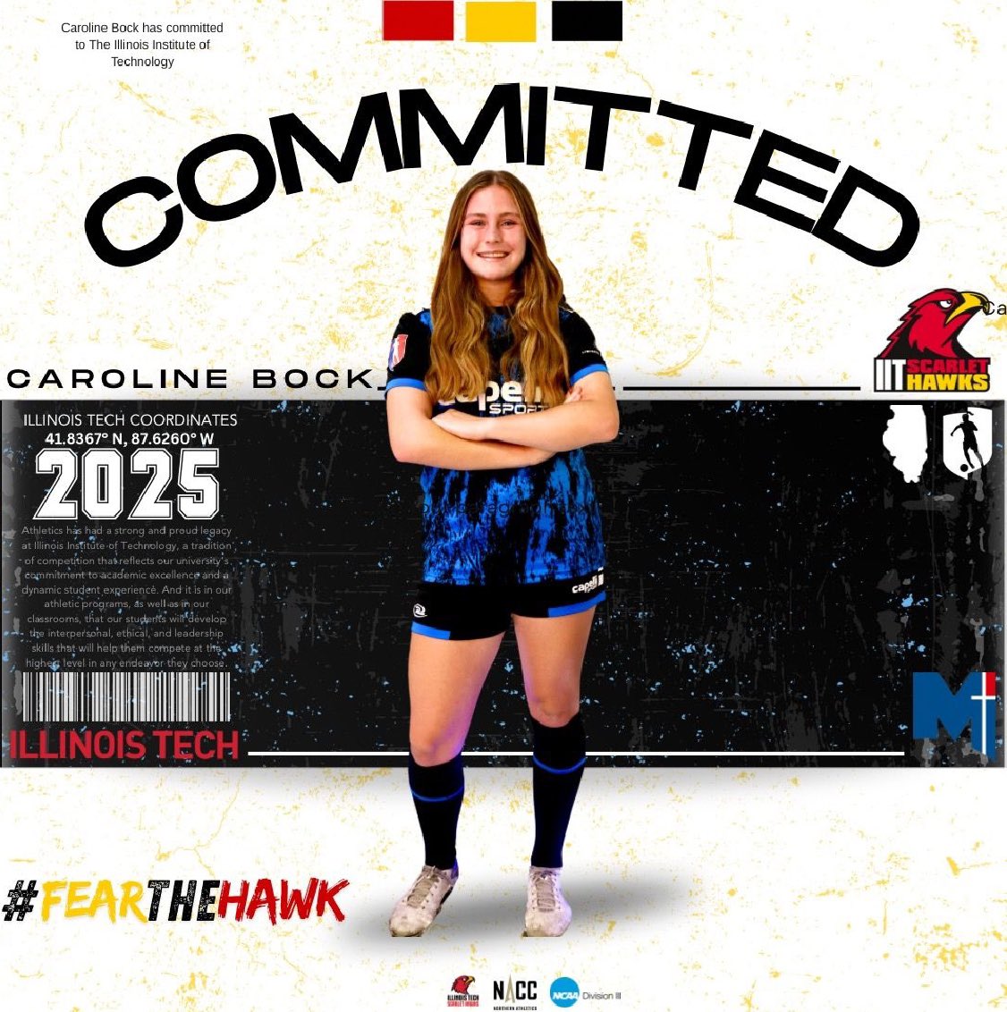 Caroline_e_b2's tweet image. I am thrilled to announce my commitment to The Illinois institute of Technology! Thank you to everyone who has supported me. Go Scarlet Hawks! 
@ksrushga0607 @KSRGirlsAcademy