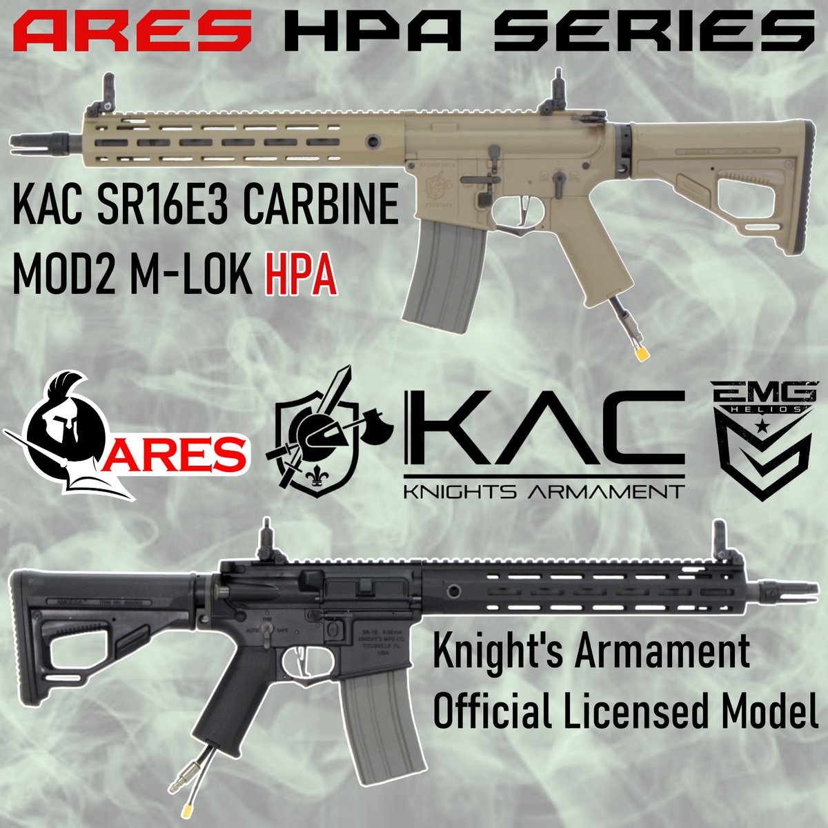 美品】ARES X EMG X KAC SR-16-L-BK 美品】ARES X EMG X KAC SR-16-L
