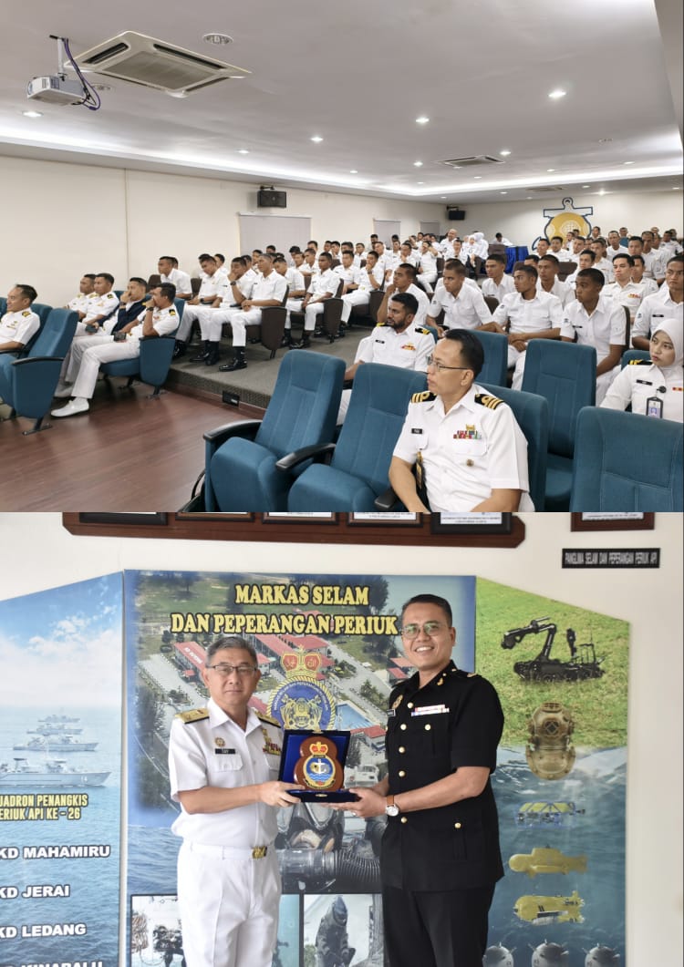 CERAMAH KESEDARAN INTEGRITI MSPPA

Program ceramah kesedaran integriti telah disampaikan oleh Penguasa Sharizal bin Abdul Rahman, Ketua Cawangan Daerah Manjung, SPRM Negeri Perak kepada warga Markas Selam dan Peperangan Periuk Api pada 21 Mac 25.