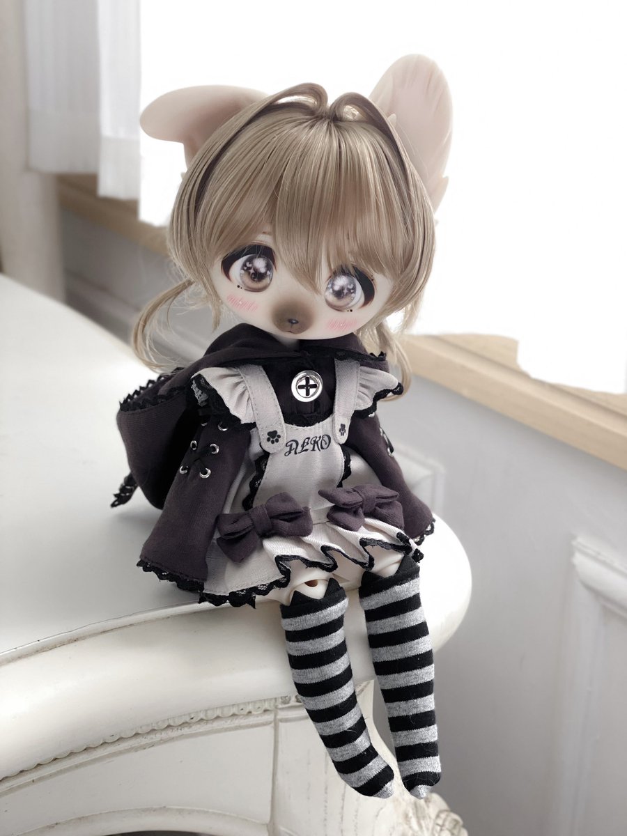 「RACCOON」『隅っこねこ』特殊体 受注ページ🐈‍⬛
shirokome.booth.pm/items/6729806
#bjd
