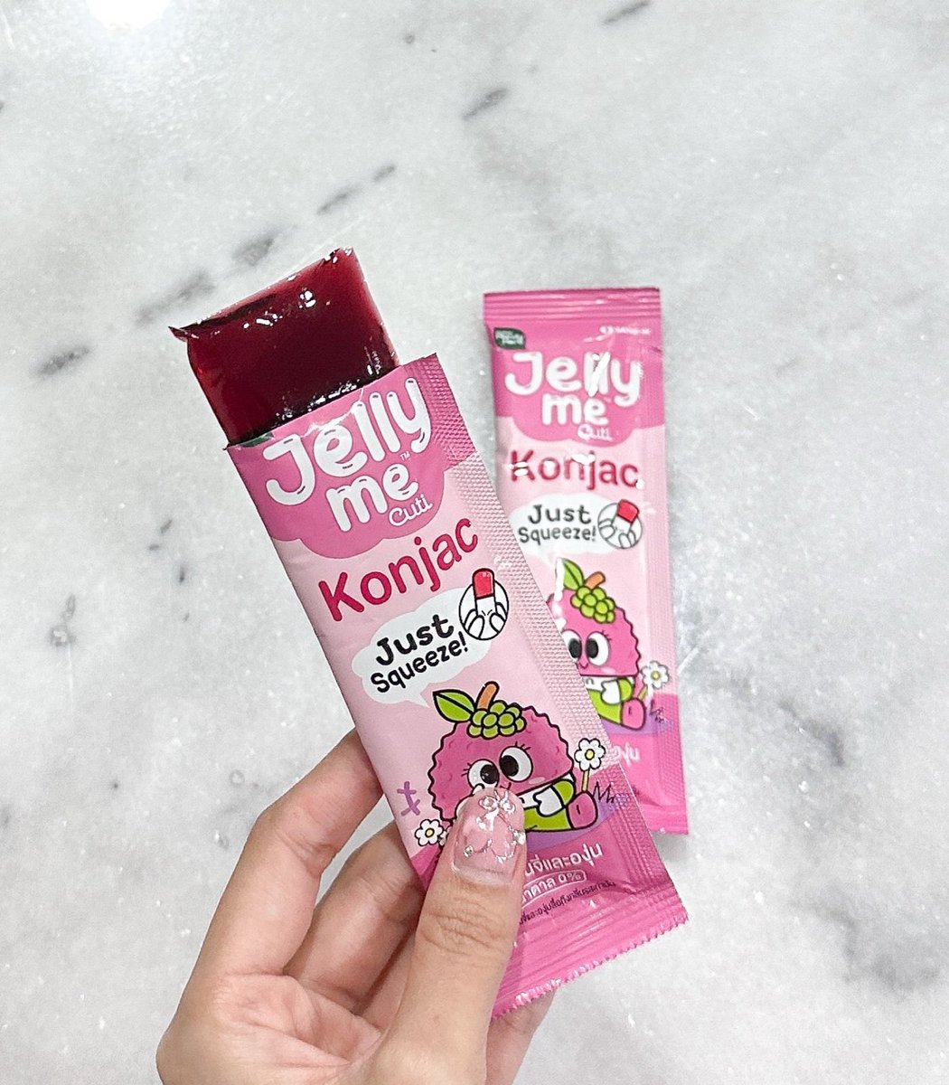✨เจลลี่มีบุก เจลลี่คุมหิวตัวจึ้งตัวปัง
📍ใหม่ 💗Jelly Me Konjac กินง่ายย อร่อย น้ำตาล0% ฟินมาก เนื้อเด้งๆเคี้ยวเพลินเลย รสลิ้นจี่และองุ่นหอมสุดๆ ทางนี้กินแล้วคุมหิวลดข้าวได้จริง กางเกงหลวมเลยคร้าบบ🥳 พิกัด 7-11 ซองละ 20.-

#JellyMe #JellyMeKonjac #JellyMeCuti #ความคิวทิบิลด์ง่ายได้ทุกวัน #รีวิวเซเว่น