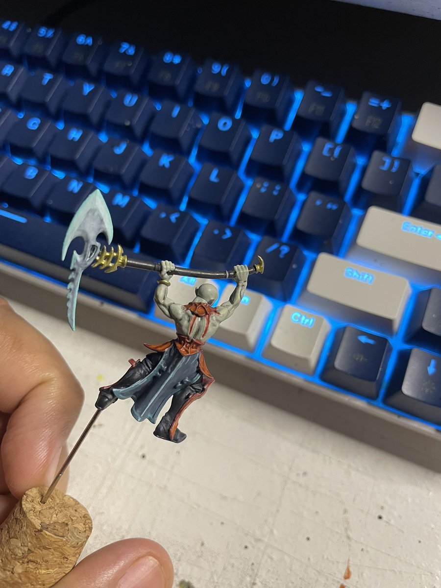 HermitBounce's tweet photo. #GuildBuilds a friend is getting me into age of sigmar and Iβve been working on my Killteam again after like a year of not looking at them. https://t.co/NeAUNmzGTu