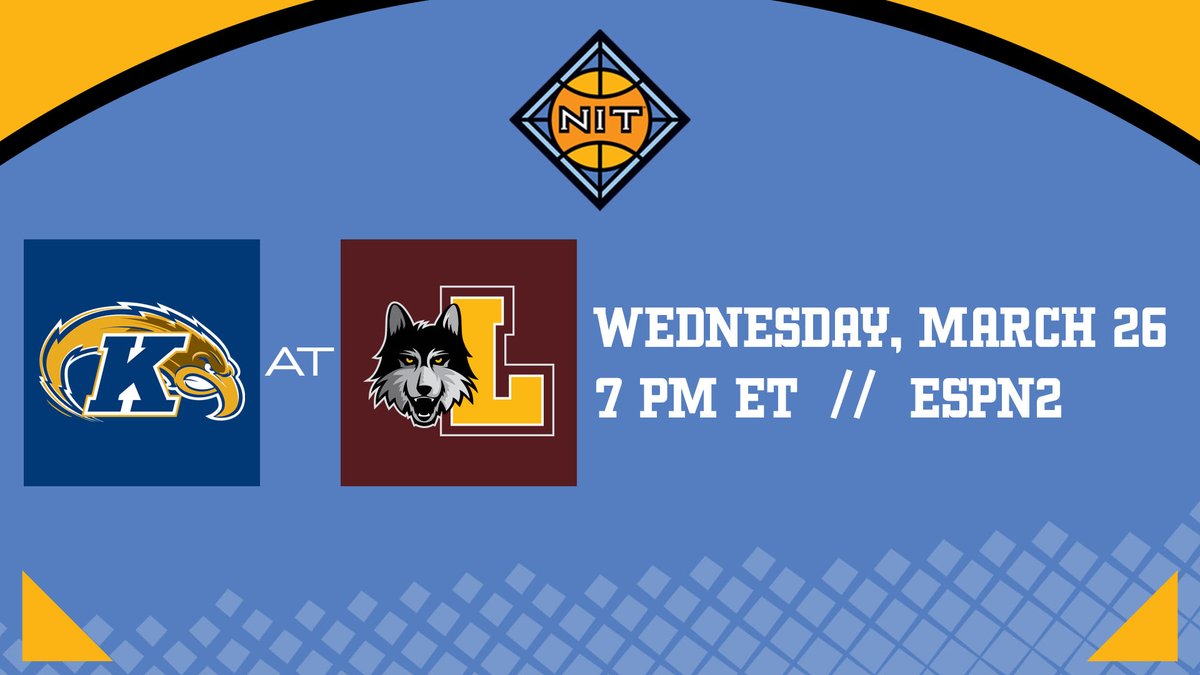 NITMBB's tweet photo. Our Quarterfinal Wednesday will start in the Windy City.

@KentStMBB at @RamblersMBB 
7 p.m. ET - ESPN2 https://t.co/Am3RGFWevD