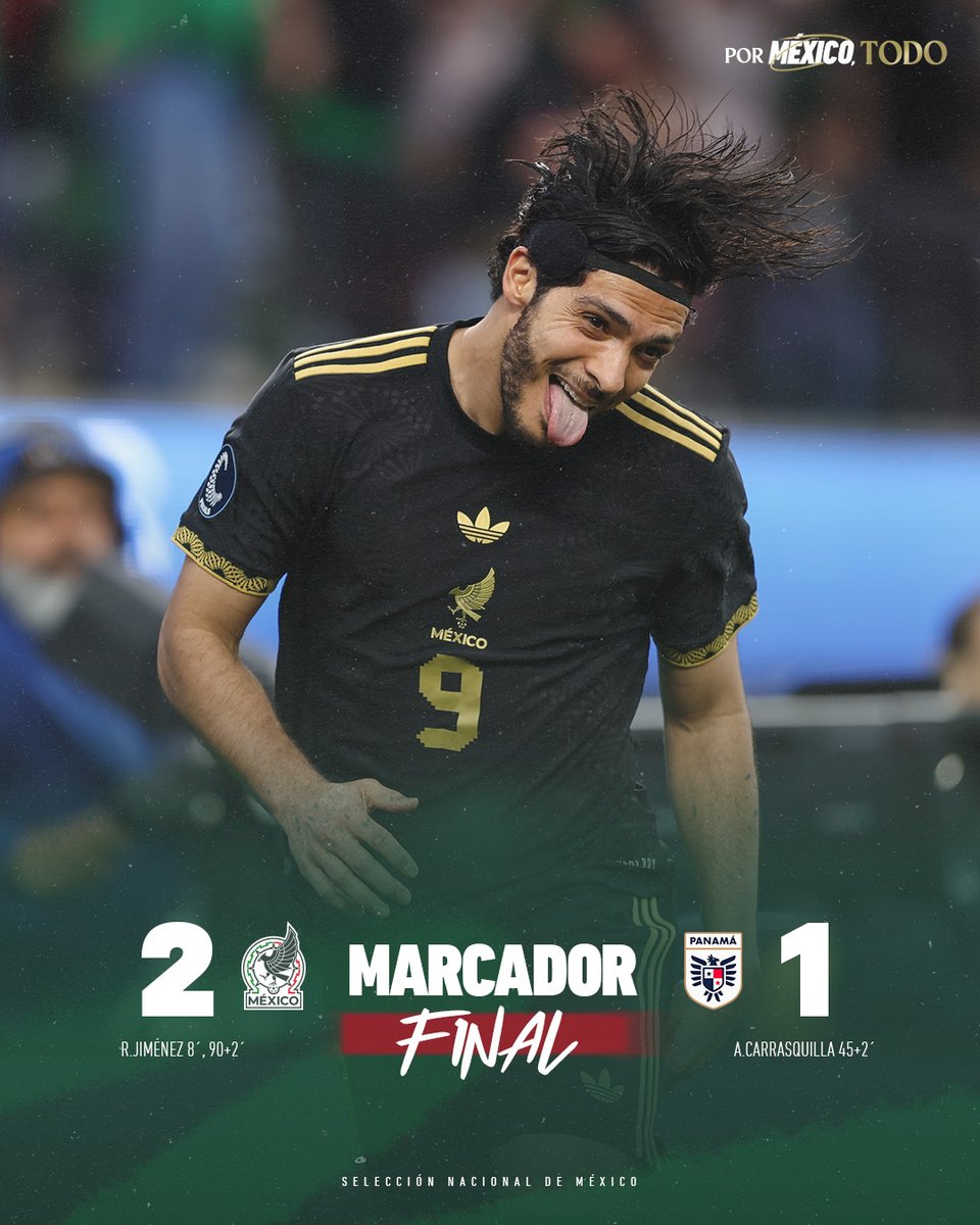 miseleccionmx's tweet image. ¡Misión cumplida! 🇲🇽

Triunfo histórico. 🔥 Primera vez que la Selección Nacional de México gana la @CNationsLeague, rompiendo la racha de Estados Unidos.

@ATTMx | #PorMéxicoTodo 💚🤍❤️