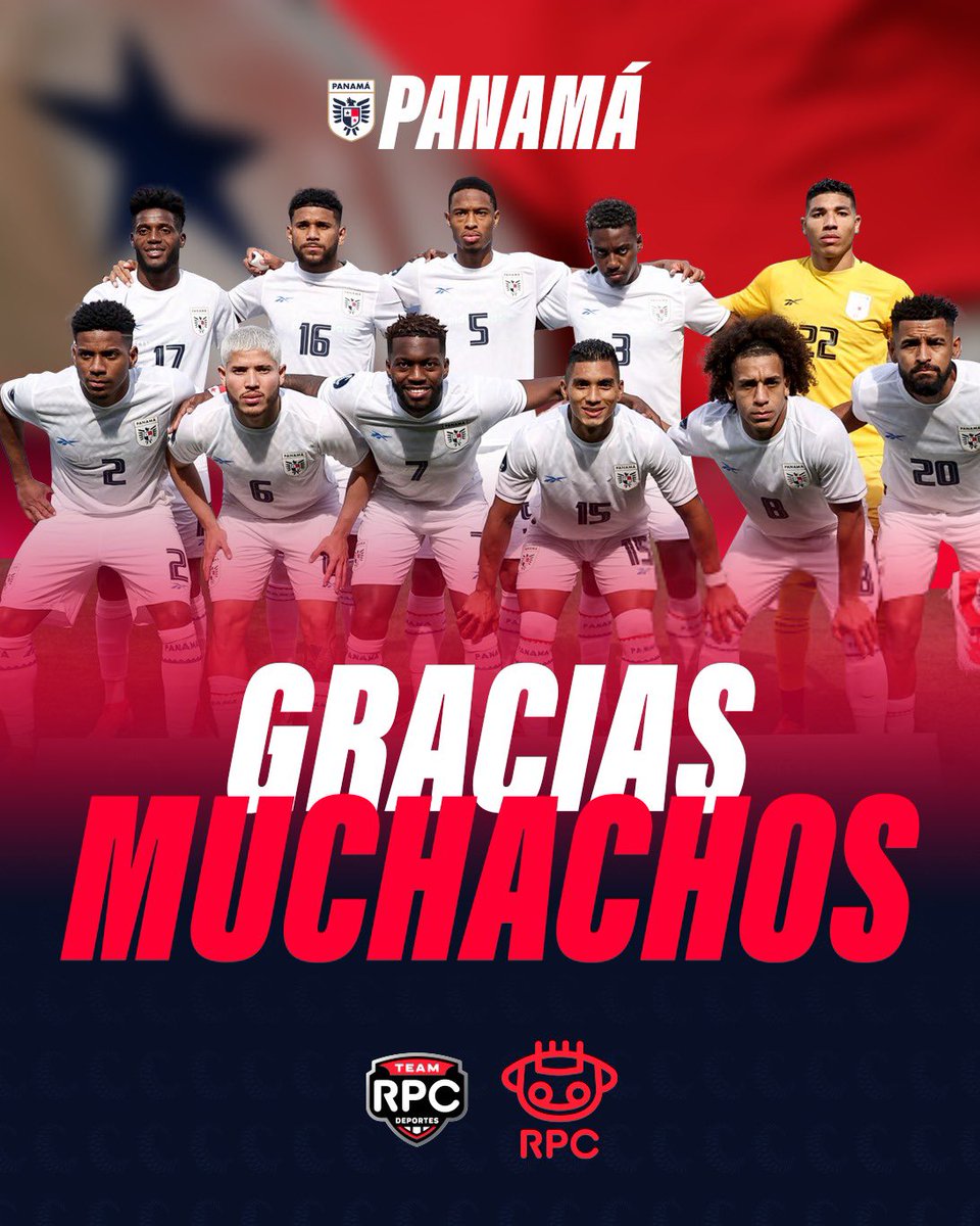 ¡Gracias muchachos, esto no termina aquí!🇵🇦🇵🇦🇵🇦

#EstoyMareaRoja