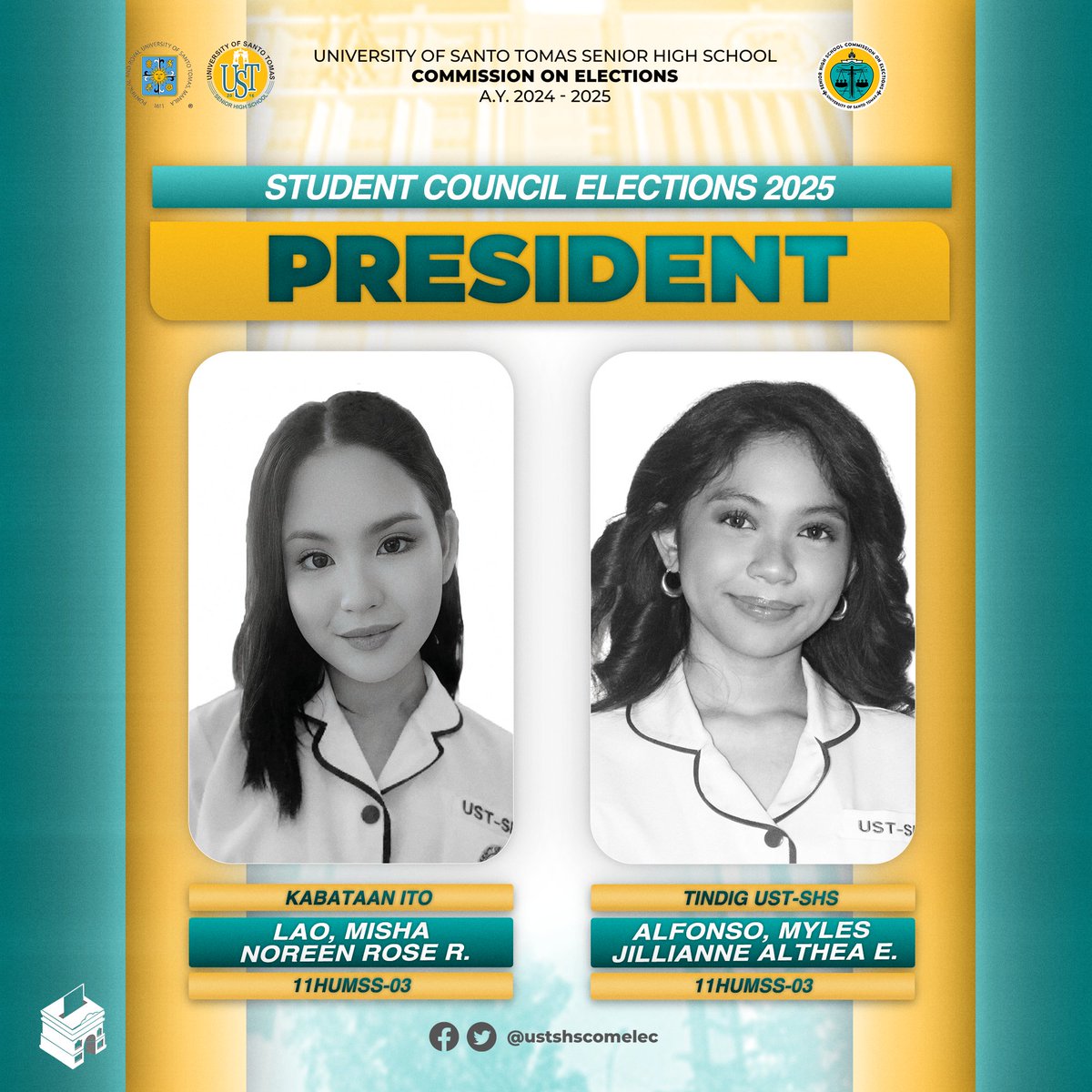 ustshscomelec's tweet photo. As we prepare to engage in this pivotal democratic process, let us critically assess each candidate’s vision, integrity, and commitment to service. 🗳 

(2/4) https://t.co/QKZylEpctA