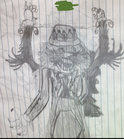 kingvirtual1's tweet image. im new to twitter but dis my horror brew oc king virtual :}