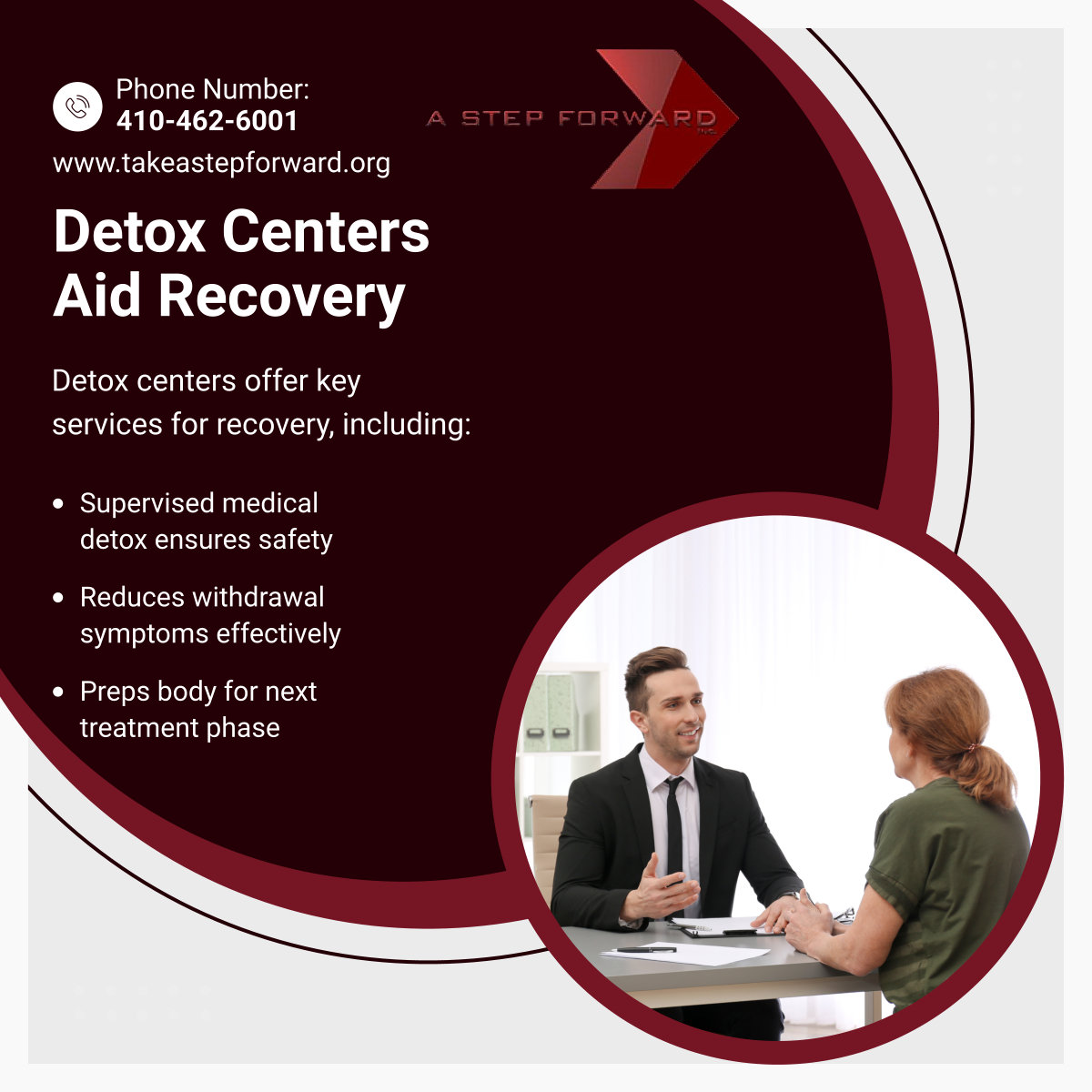 astepforwardi's tweet photo. Detox centers are an essential part of recovery. They provide a safe environment for detoxification and set the stage for healing.

#DetoxCenter #BaltimoreMD #NonProfitOrganization https://t.co/1okZv1p44A
