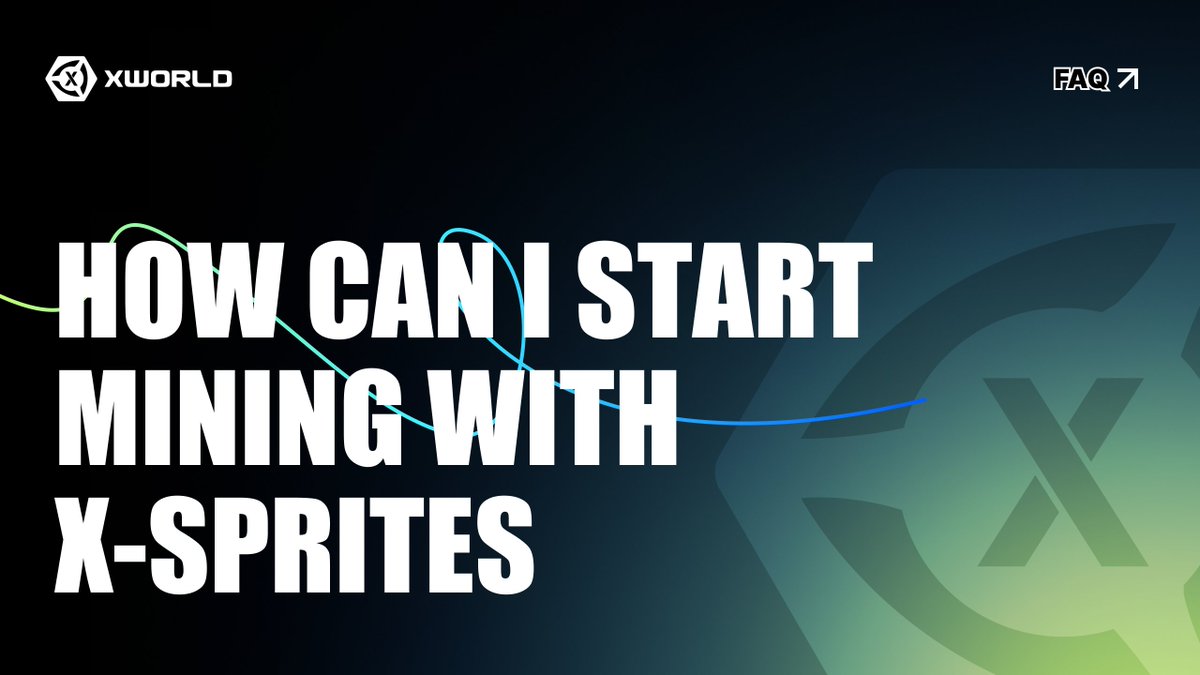 🤫 X Sprite Mining isn’t just upgrading the game — it’s rewriting the rules in XWorld.
👀 You’ve seen the rewards — now it’s time to see how they do it. Let’s spill the secrets 👇

Q: How can I mine tokens?
A: First, mint or purchase an X Sprite and equip it. Then, choose the AI