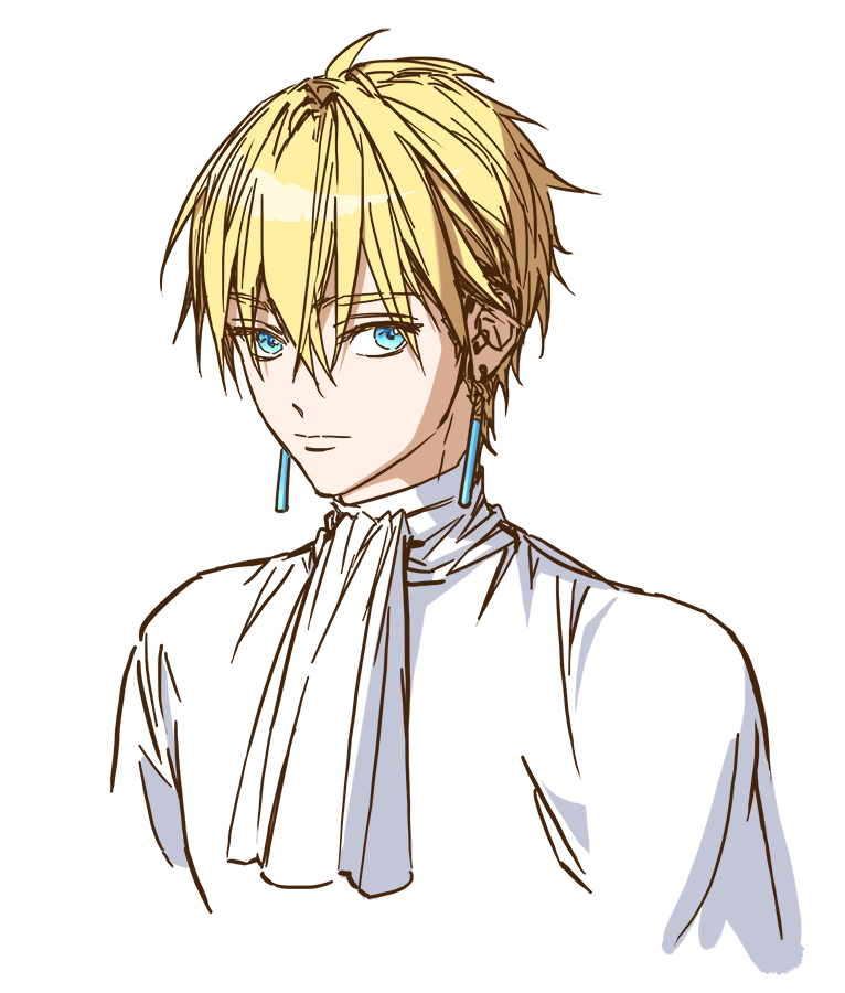 노랑머리 아들 
그러고 보니 노랑머리 아들이 꽤 있지 않았던가
잘 그리지 않아서...