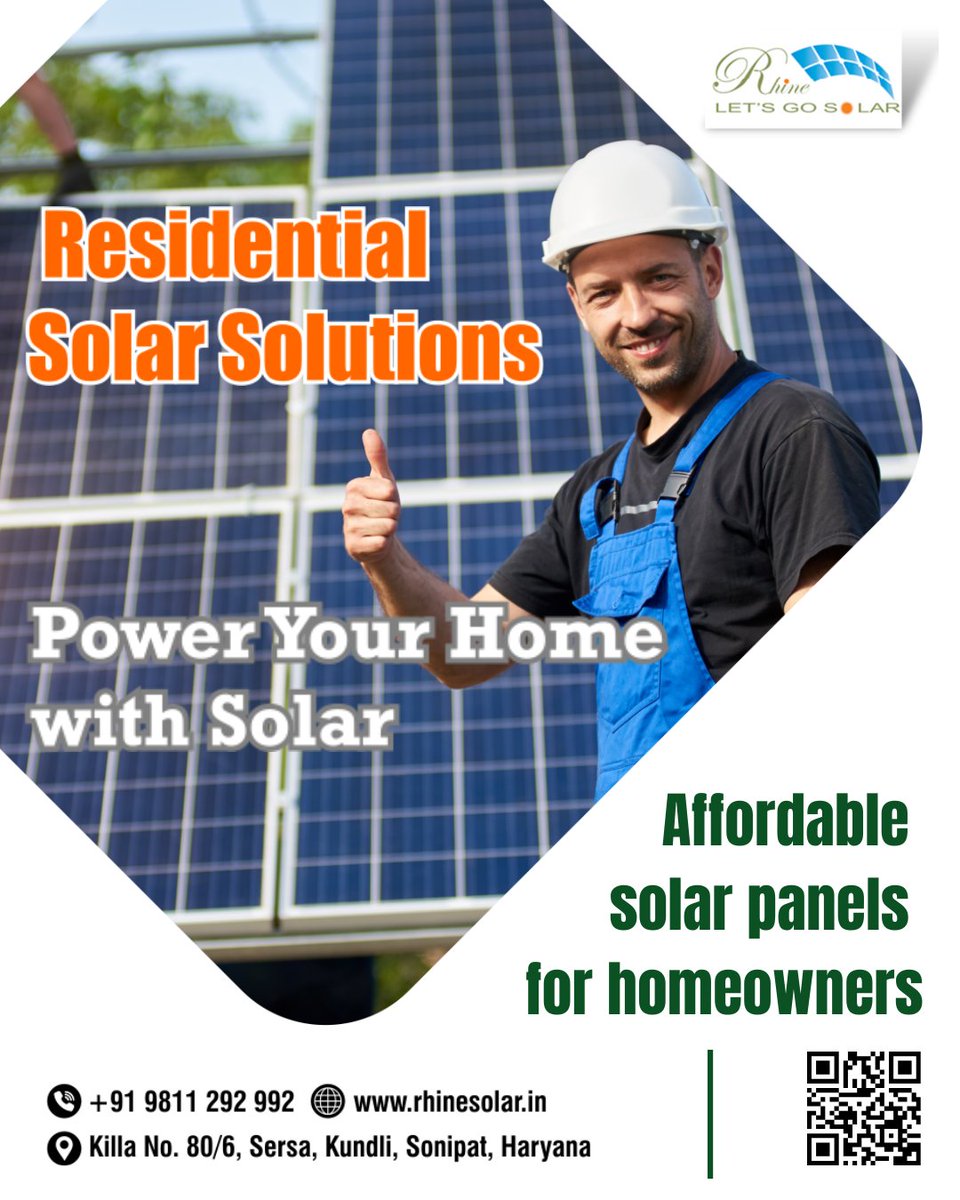 Rhinesolar's tweet photo. Looking to reduce your energy bills and make a positive impact on the environment? Solar Solutions with Rhine Solar! Enjoy energy independence, lower utility costs, and a greener lifestyle. Ready to make the switch? 

#SolarEnergy #RenewableEnergy #GoGreen #SustainableLiving https://t.co/MiDeDiRgQE
