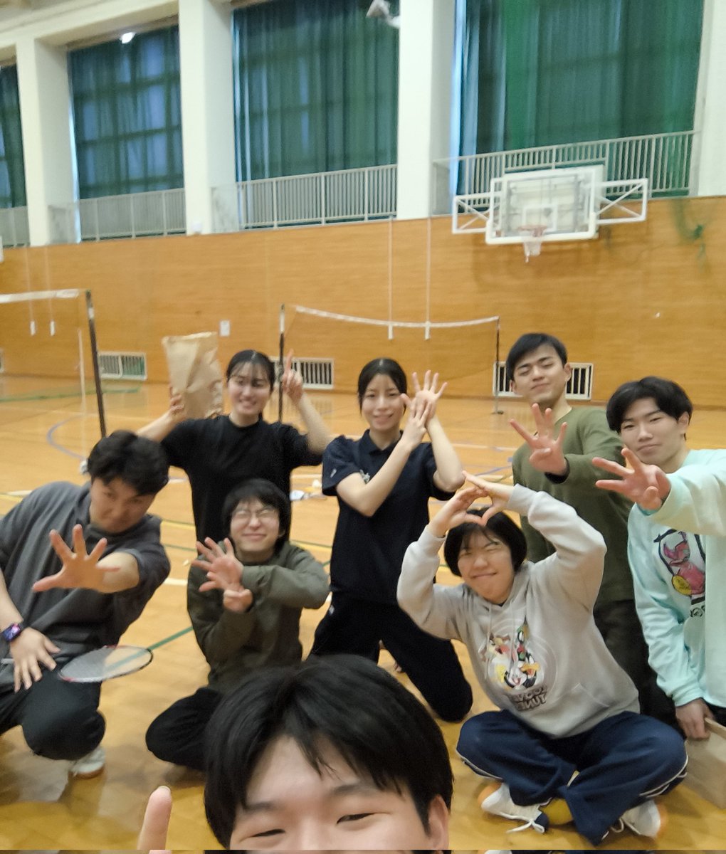 今日は第1回剣道部バドミントン大会を行いました！！