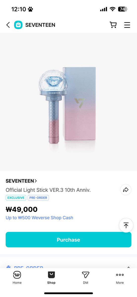 joshujibread's tweet photo. @whgcart They restocked on Weverse, Liaaa https://t.co/cnZhQAnuKU