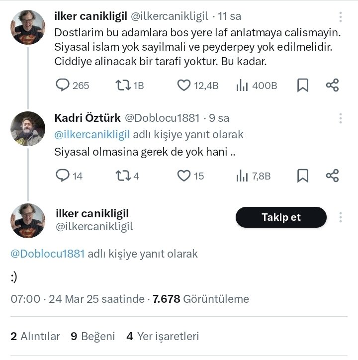 Bir gün tarafsız olmak isterseniz mesela şu konuşmaları hatırlayın, sizin karşınızda tarafsız insanlar yok, sizden nefret eden insanlar var. Bugün eylemde olsan bile eğer başında örtü varsa, namaza gidiyorsan yarın sana reva görecekleri muamele bu.