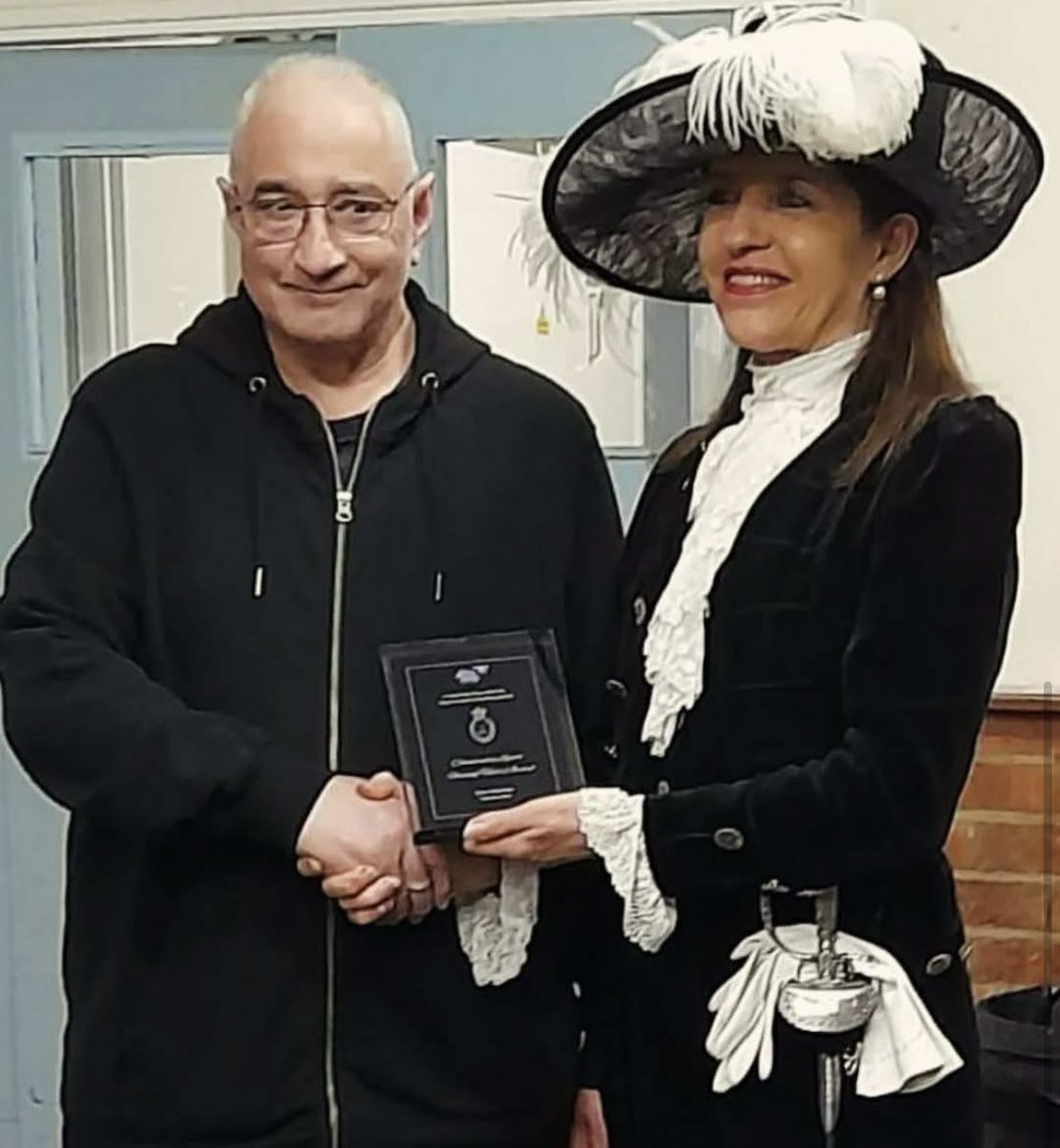Herts High Sheriff (@hertssheriff) on Twitter photo Loved visiting <a href="/TabardRFC/">Tabard RFC</a> on Friday night to present Ewen Webster with a @hertshighsheriff <a href="/sportinherts/">Herts Sport & Physical Activity Partnership (HSP)</a> COMMUNITY SPORT - UNSUNG HERO AWARD. Ewen first joined the club as a player 40 years ago and has gone on to be the backbone of the club, volunteering daily (maintains…1/3 Loved visiting <a href="/TabardRFC/">Tabard RFC</a> on Friday night to present Ewen Webster with a @hertshighsheriff <a href="/sportinherts/">Herts Sport & Physical Activity Partnership (HSP)</a> COMMUNITY SPORT - UNSUNG HERO AWARD. Ewen first joined the club as a player 40 years ago and has gone on to be the backbone of the club, volunteering daily (maintains…1/3