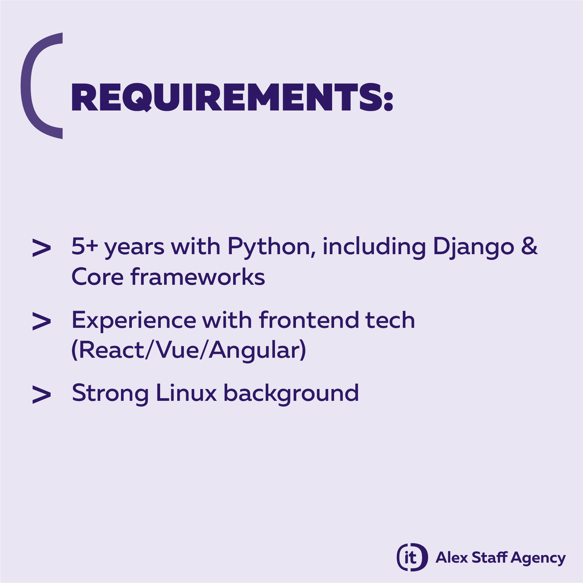 AlexStaffAgency's tweet image. 🚀 Hiring: Senior #PythonDeveloper
💻 #RemoteWork | Django
Join a global company trusted by Dell, Zoom &amp;amp; IBM.
👤 5+ yrs in Python | Strong Django skills

💰 Competitive salary | 100% remote

👉 Apply now: alexstaff.agency/python-ss?utm_…

#PythonJob #Django