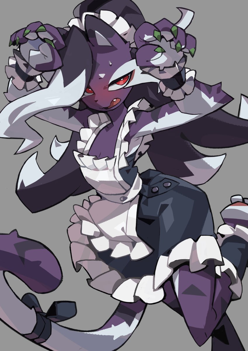 cat maid for no reason