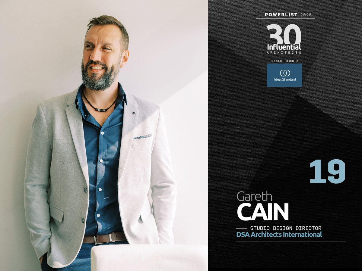 Design Middle East (@designmideast) on Twitter photo Architects Powerlist: #19 Gareth Cain, Studio Design Director, <a href="/DSAarchitects/">DSA Architects International</a>
Gareth drives #creative excellence at DSA, shaping forward-thinking projects and fostering growth with his expertise in #design and #innovation
design-middleeast.com/powerlist-infl… Architects Powerlist: #19 Gareth Cain, Studio Design Director, <a href="/DSAarchitects/">DSA Architects International</a>
Gareth drives #creative excellence at DSA, shaping forward-thinking projects and fostering growth with his expertise in #design and #innovation
design-middleeast.com/powerlist-infl…
