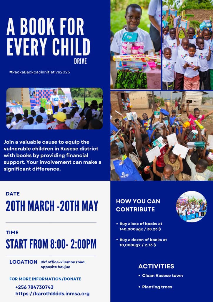 Second term is knocking!

Support our #aBookForEverychild drive, financially, donate physical materials and also help us create awareness by Sharing to your friends and families. You never know a potential well wisher might be on your timeline. 🙏🤝