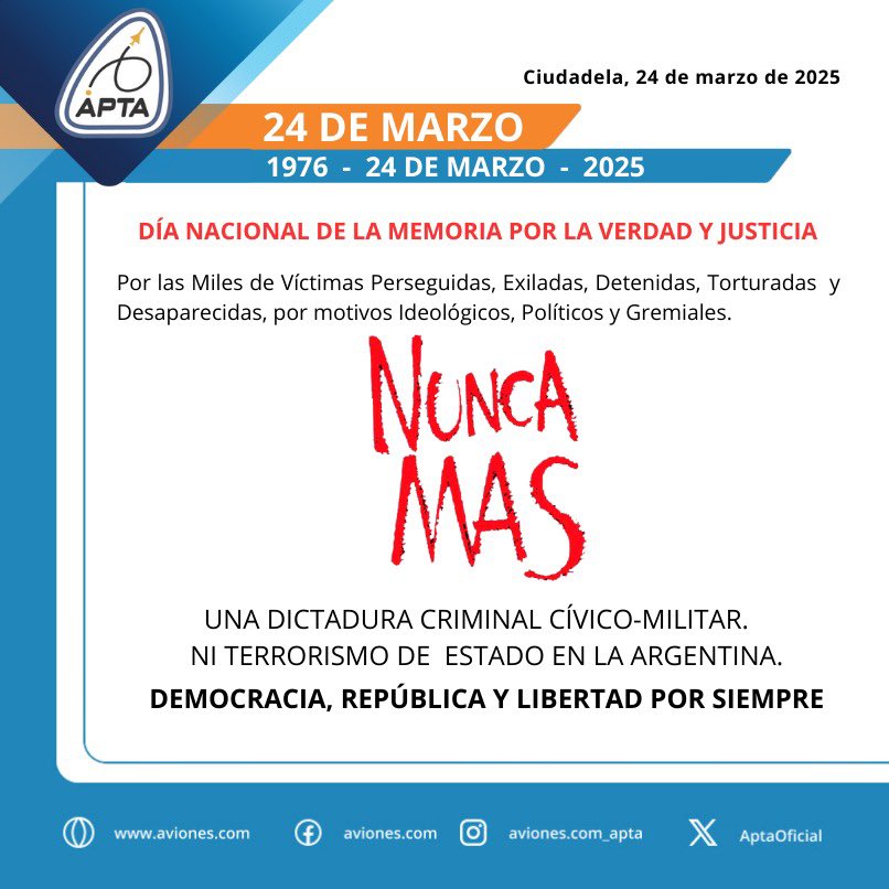 APTA oficial (@aptaoficial) on Twitter photo 