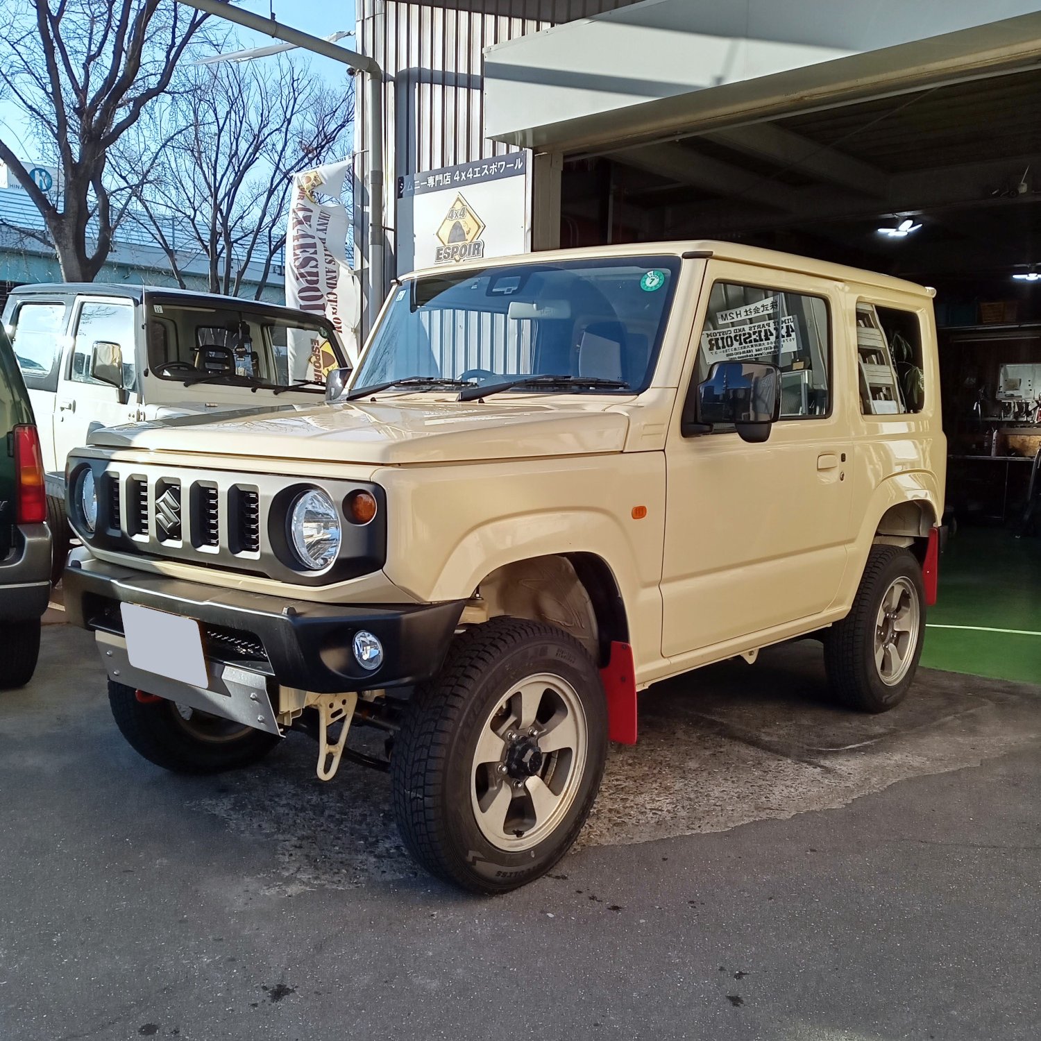 4×4 エスポワール jb64用 1.5インチアップ コイル (再レビュー