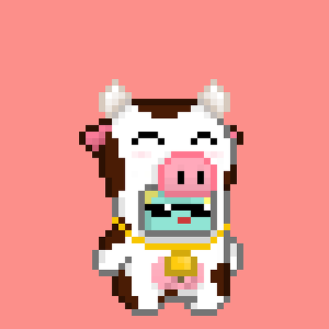 PixelChibis's tweet photo. GM Chibi Gang! It's Monday start of a new week, and time for another Cute Chibi Cow giveaway🎉

To enter:
1️⃣ Like, comment, &amp; retweet
2️⃣ Head over to @pixels_online, take a selfie at your favourite spot &amp; share why it's special to you
3️⃣ Follow @PixelChibis &amp; tag 2 friends 🤝 https://t.co/nqvGnX8PQA