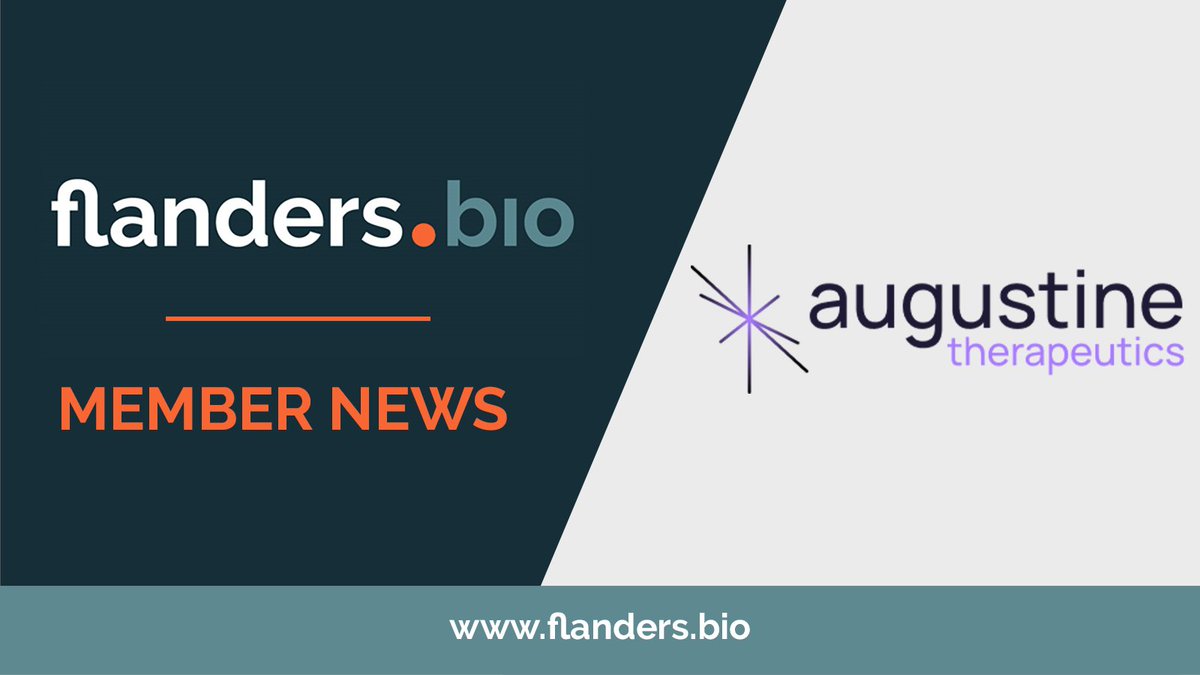 Augustine Therapeutics successfully completed its Series A financing round, raising a total of EUR 77.7 million. The proceeds will be used to advance Augustine’s lead candidate, AGT-100216.

🔗 flanders.bio/news/augustine…