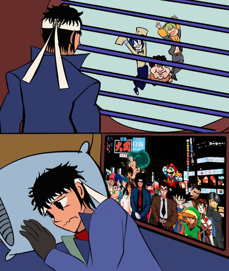 "pero por qué dibujas a sus personajes y los míos no????"

— @/ChakkuX, probably