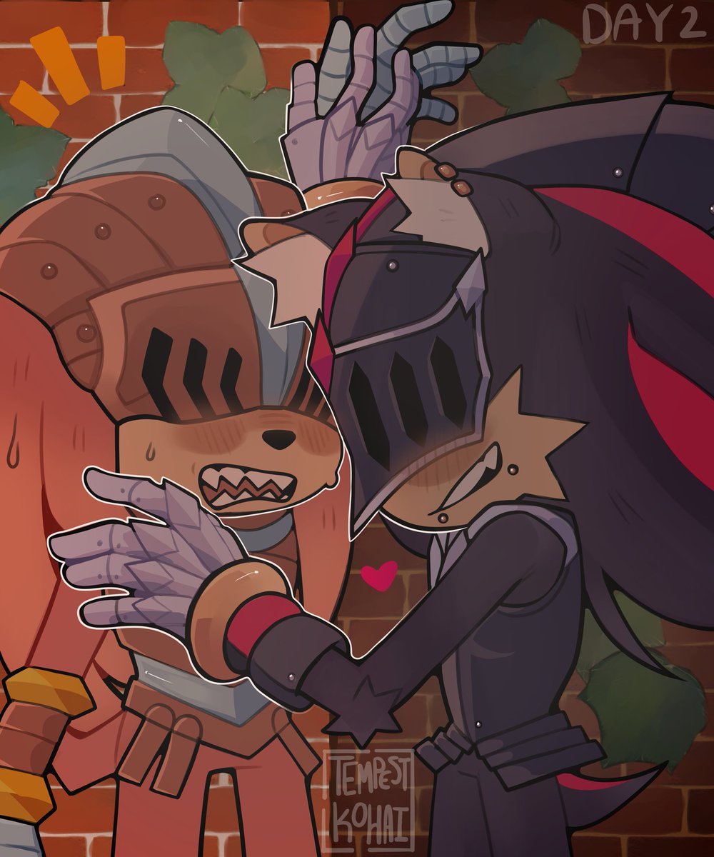 tempest_kohai's tweet photo. #knuxadowweek25 Day 2: Alternate Universe #knuxadow https://t.co/tkB9VdfLYo
