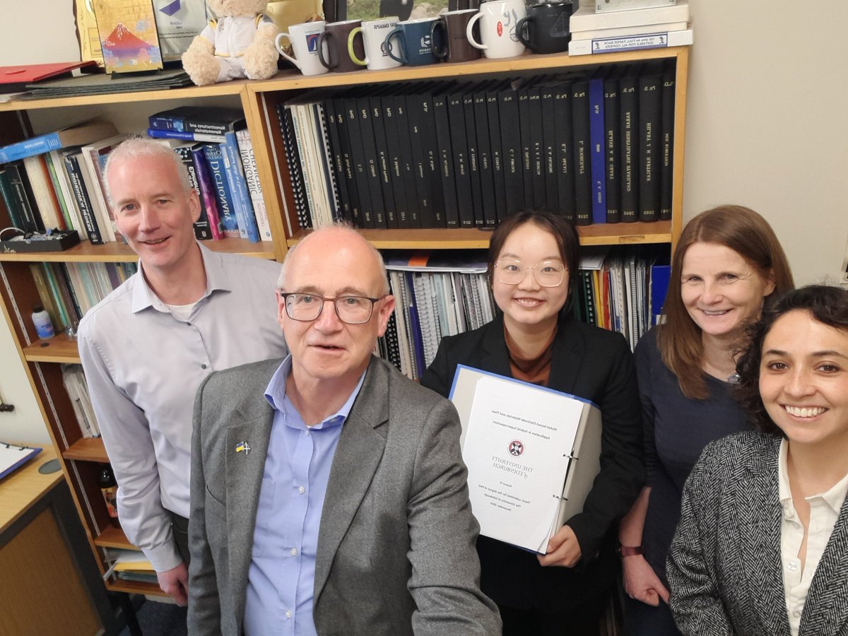 NeRoChem's tweet image. Many congratulations to @Xuerui_yi for successfully passing her PhD viva on Friday, and huge thanks to Maria Crespo-Ribadeneyra for being a great examiner.