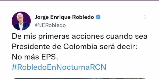wilsonariasc's tweet photo. Los males de las EPS no son de hoy. Resulta pertinente seguir recordando al respecto los dichos de campañas👇🏾 https://t.co/GuVPjEv0Gb