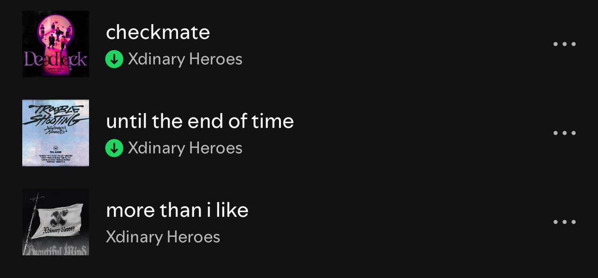 you know an xdinary heroes song is about to be good when the title is in lowercase