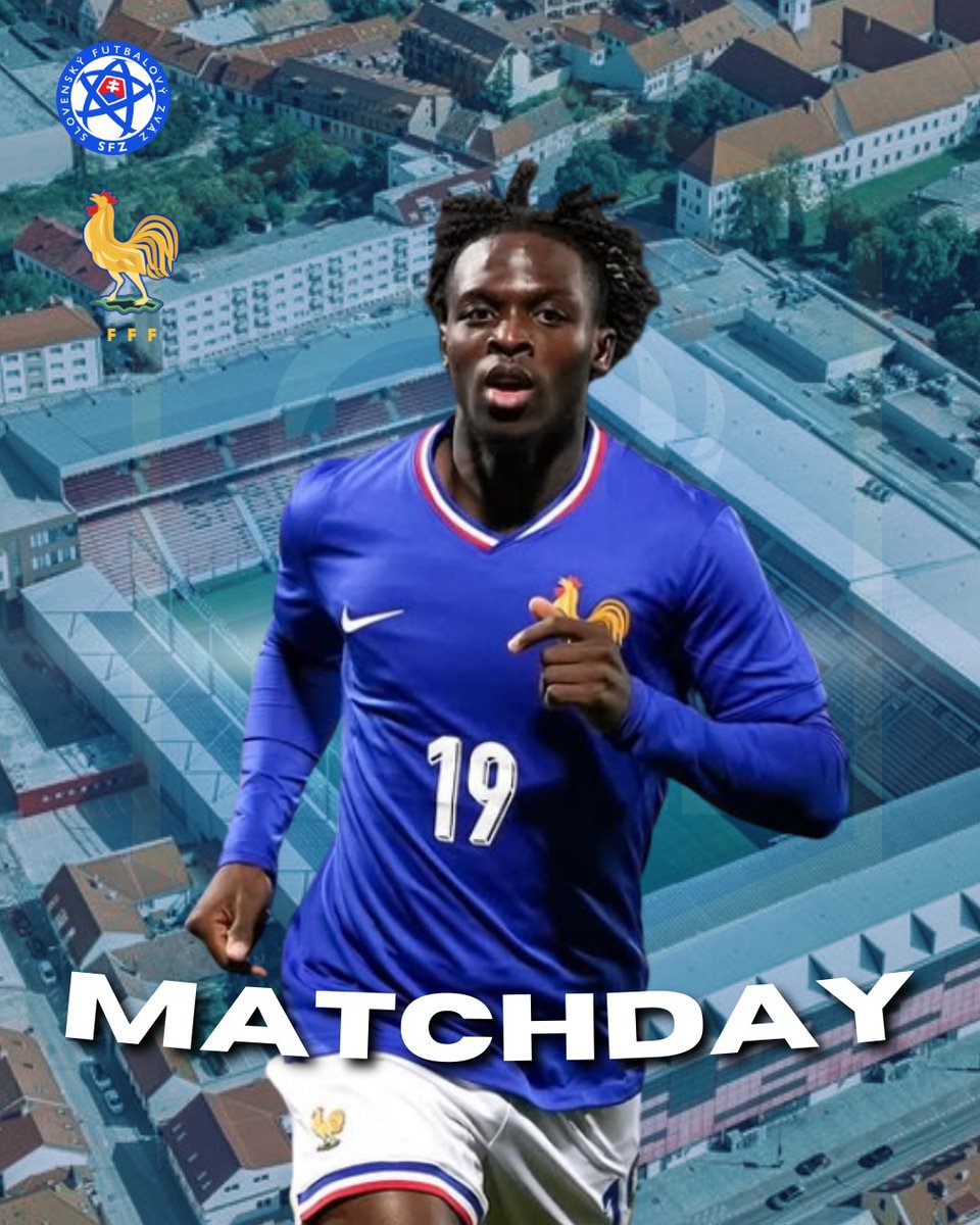 BakwaXtra's tweet image. 🔥! MATCHDAY ! 🇫🇷
Slovaquie U21 🆚 @edf_espoir 
⌚️ 18:45
🏟️ Stadium of Anton Malatinský
📺 #lequipeTTABLE 
🎨@VisualsMD 
#SLOFRA | #France