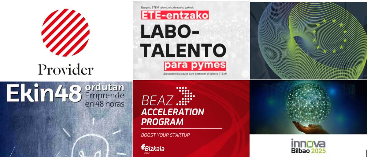 BizkaiaEmpresa's tweet photo. #BizkaiaDenontzat 

#BeazBizkaia agenda: 

2⃣4⃣  #Prestaekin
2⃣5⃣  #LaboTalento
2⃣5⃣  #EENBasque jardunaldia
2⃣6⃣  #Ekin48
2⃣8⃣  #BeazAccelerationProgram 🔛
2⃣8⃣  #innobi25

https://t.co/BNNwTNhDR0 https://t.co/7A6whTBbiY