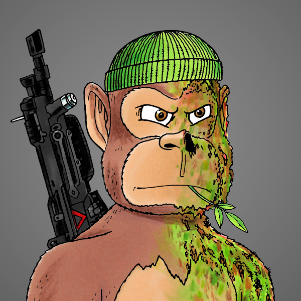 It's been so long now... 1257 days ago since I minted this fella - woke up around 5am in a shitty hotel somewhere on the end of a Thai jungle... praying my internet would work. It was the first FREAK I wore as my PFP.  AAAAAAOOOOOOOOO. <a href="/JungleFreaksNFT/">JUNGLE FREAKS</a> 
CTO - Jungle Rising.