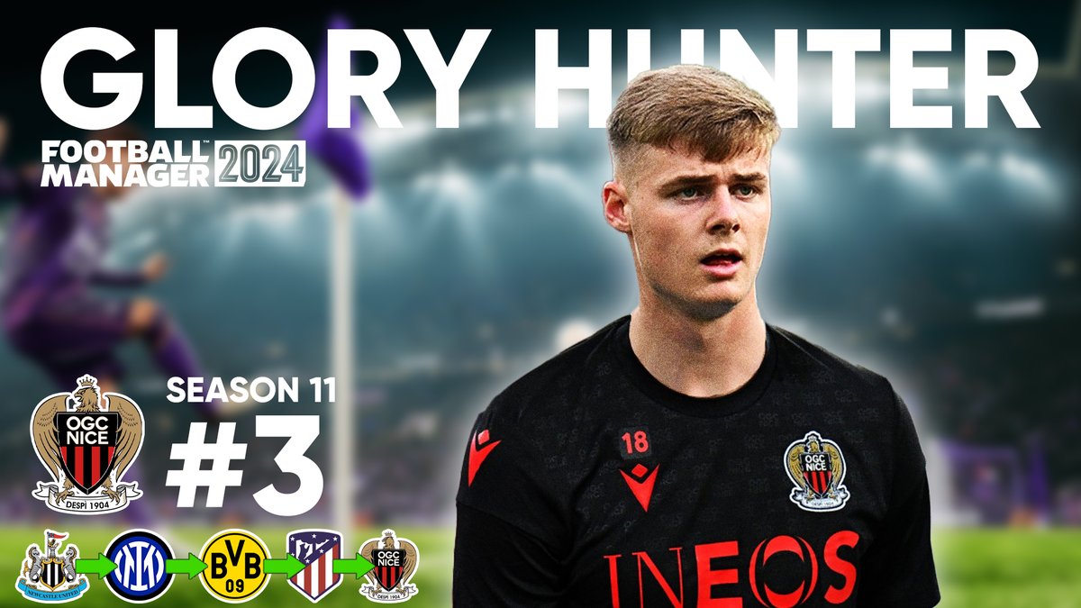 🚨 GLORY HUNTER SERIES 🚨

Season 11 Episode 3 of our Glory Hunter series is out now as we continue our winning run, stretching to ten games in a row. We're making great progress in Ligue 1 and the Europa League.

youtu.be/3TJNRa_apyg