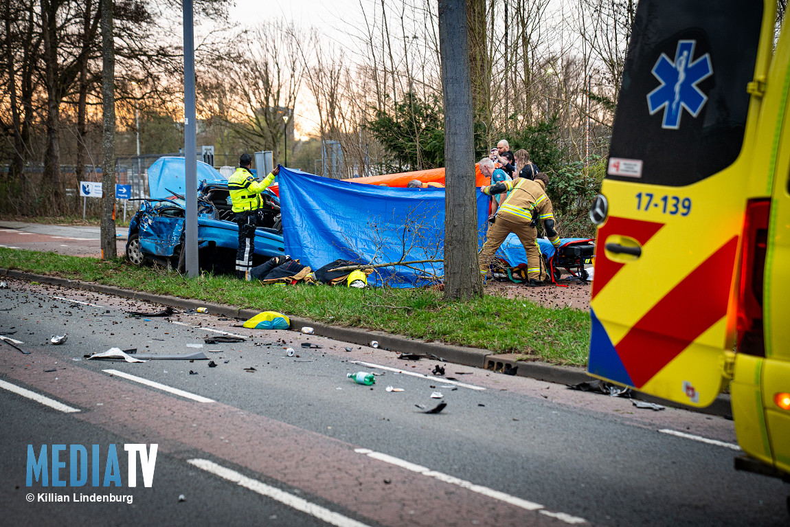Vrouw overleden na aanrijding op Toepad in Rotterdam
