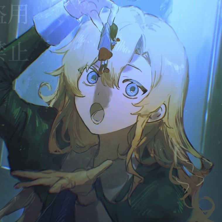 メアリー(Ib) 「」|束の間のイラスト