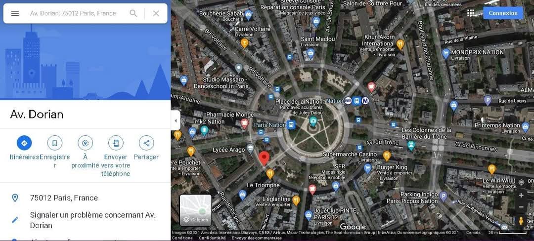 Stephan95105295's tweet photo. Ceci n'est PAS un pentagramme, si vous y voyez autre chose que de simples rues, vous êtes complotiste ! 😂😂😂
C'est juste là pour faire beau ☺️

(Image ci-bas: Place de la nation, Paris, France) https://t.co/Y3lSHPEpXQ