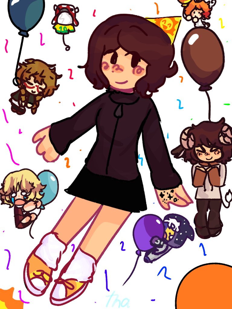 EH ANIVERSÁRIO DA FEEHHHH JJIHIHJJIJIJIJIHJ !!
felis aniservario de 19 anos :OO tenha um dia otrimooo <a href="/fehdubs/">Feh✨️</a> limda te amo 🩵