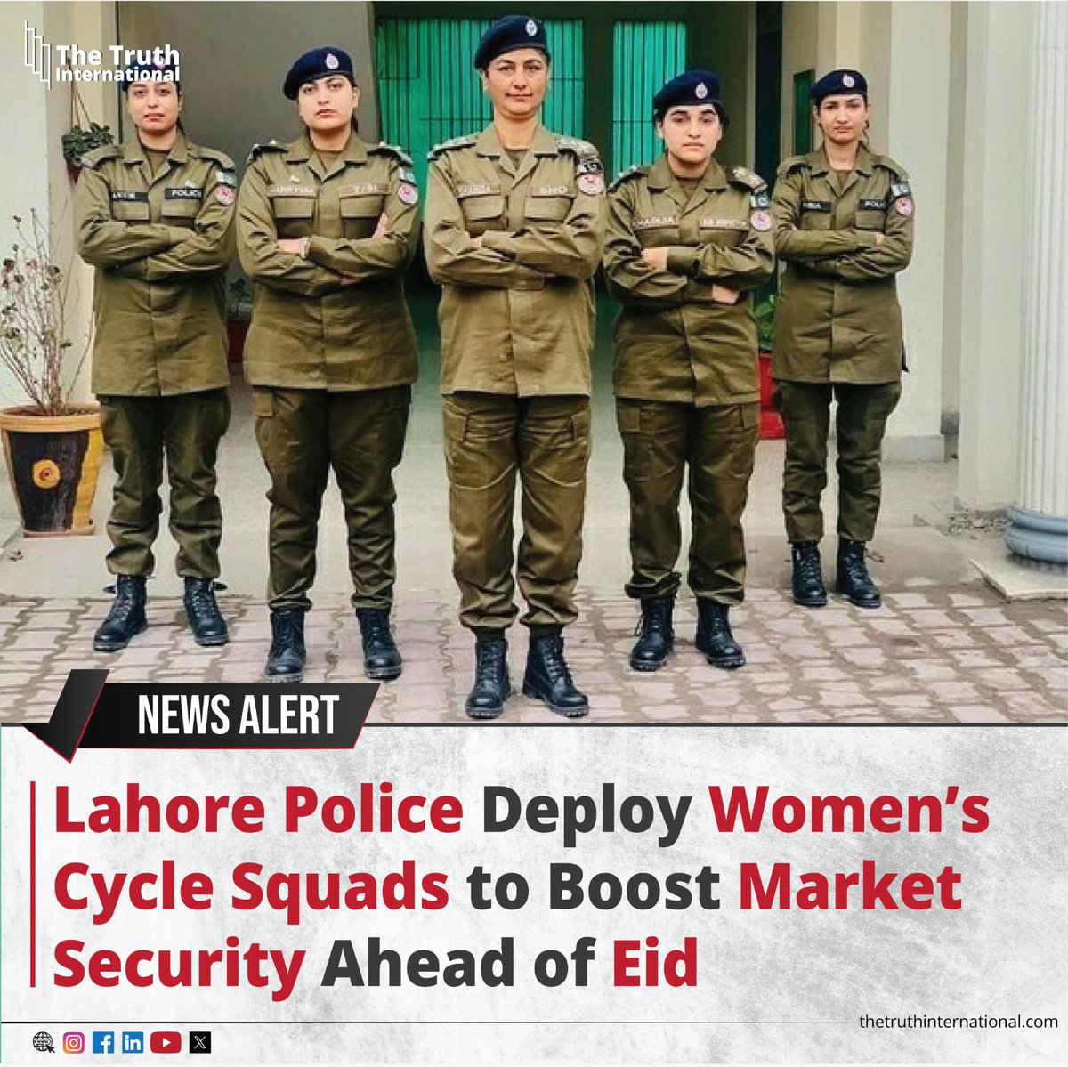 ttimagazine's tweet image. Lahore Police Deploy Women’s Cycle Squads to Boost Market Security Ahead of Eid

For Detail
thetruthinternational.com/national/lahor…

#lahore #police #deploy #women #cycle #squads #boost #market #secuirty #eid #tti