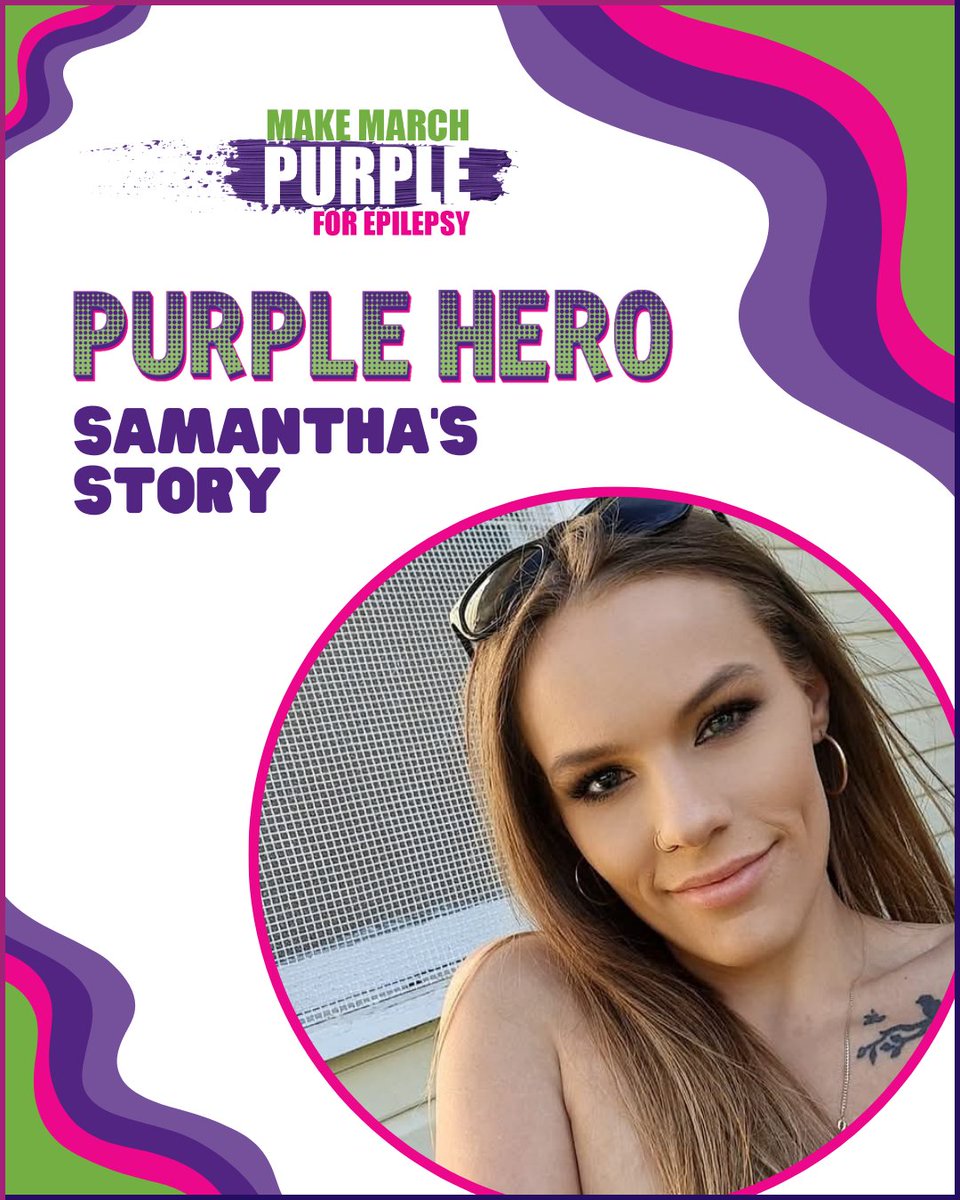 Samantha was diagnosed with #epilepsy when she was 17 years old. She experiences tonic-clonic #seizures.

Read Samantha's story at epilepsyfoundation.org.au/samanthas-stor…