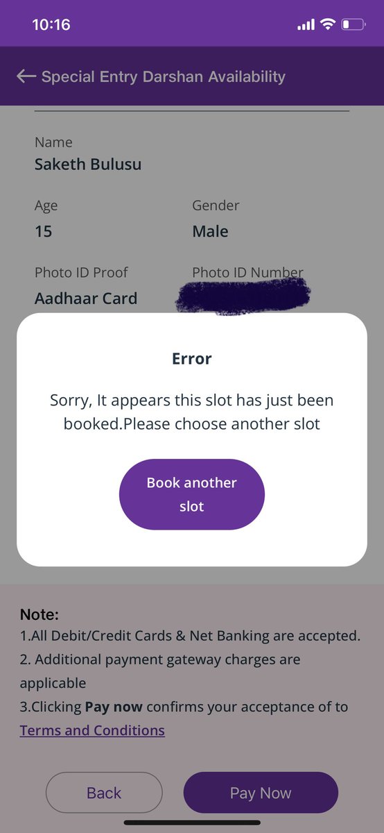 subulusu's tweet photo. @TTDevasthanams @ncbn @PawanKalyan @CMOAndhra 
The sham / scam of online special darshan ticket booking for Tirumala in screenshots below: 

Slots of June 2025 opened at 10AM today. Was put in a queue for 6 min. 350+ tickets in each slot on Jun 14 when I tried booking but failed! https://t.co/eFqDbXr6ur