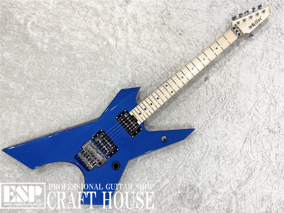 espcrafthouse's tweet image. 【✨入荷情報✨】
Killer「KG-Exploder SE / Metllic Blue」が即納可能‼️

初めての変形ギターにおすすめの一本です✨

デジマートはこちら💁
digimart.net/cat01/shop22/D…
#ESP渋谷店 #Killer #Exploder