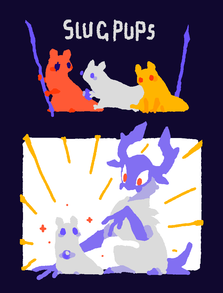 zerov_crow's tweet photo. DAY24-SLUGPUPS-蛞蝓猫崽 #RWArtMonth https://t.co/UYyt6msr7l