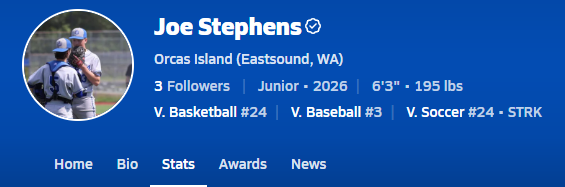 WautersJake's tweet photo. Player to keep an eye on 🚨 Joe Stephens '26 
(Class 1B--Orcas Island Vikings)  *No video or accounts known.   @SkagitBaseball @CoachTweit https://t.co/uIyURTJTLE