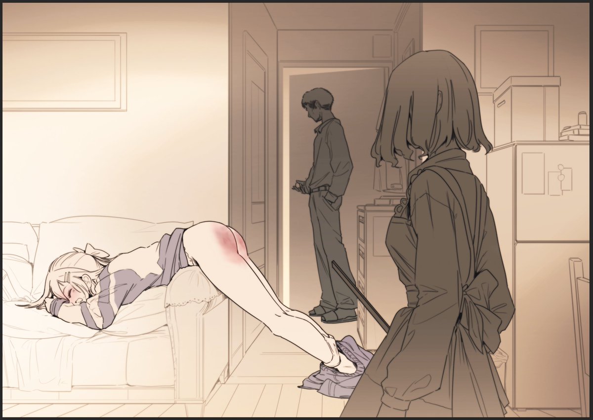 FIREBALL_666's tweet photo. WIP.

“哎哟小赵，您这是干嘛呢？孩子都哭得要岔了气了，可别再打啦！”

“嗨，刘大妈，您来啦！这小丫头今儿个不听话，我和她妈这不是教训教训她嘛。”

”哎哟喂，教训归教训，可别动真格的啊！您听听，这动静儿，不知道以为多大事呢，可别把孩子打坏咯。”

“您说得是，我这就跟她妈说说…少打两下。” https://t.co/Gg1s33u3mF