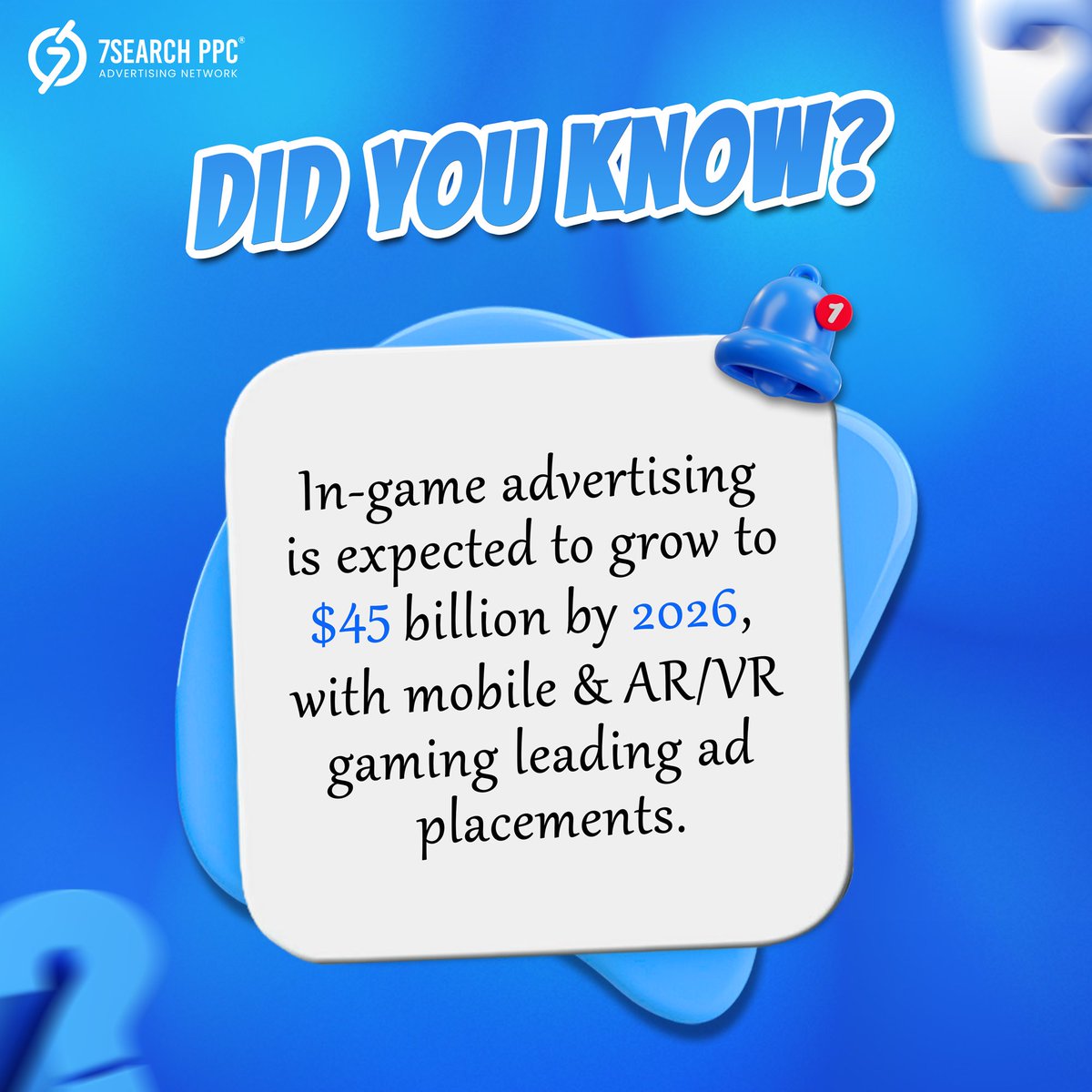 7searchppc_ads's tweet photo. 🎯𝐓𝐡𝐞 𝐅𝐮𝐭𝐮𝐫𝐞 𝐨𝐟 𝐈𝐧-𝐆𝐚𝐦𝐞 𝐀𝐝𝐯𝐞𝐫𝐭𝐢𝐬𝐢𝐧𝐠 𝐢𝐬 𝐇𝐔𝐆𝐄!🎯🎮
💻 𝐖𝐞𝐛𝐬𝐢𝐭𝐞: https://t.co/63WIGd1aiT
.
.
#marketingtrends #digitalads #adtrends
#7searchppc https://t.co/feKQaqMSnB